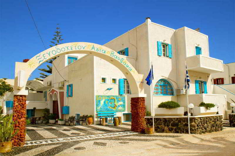 Hotel Santa Barbara Perissa  Exterior foto