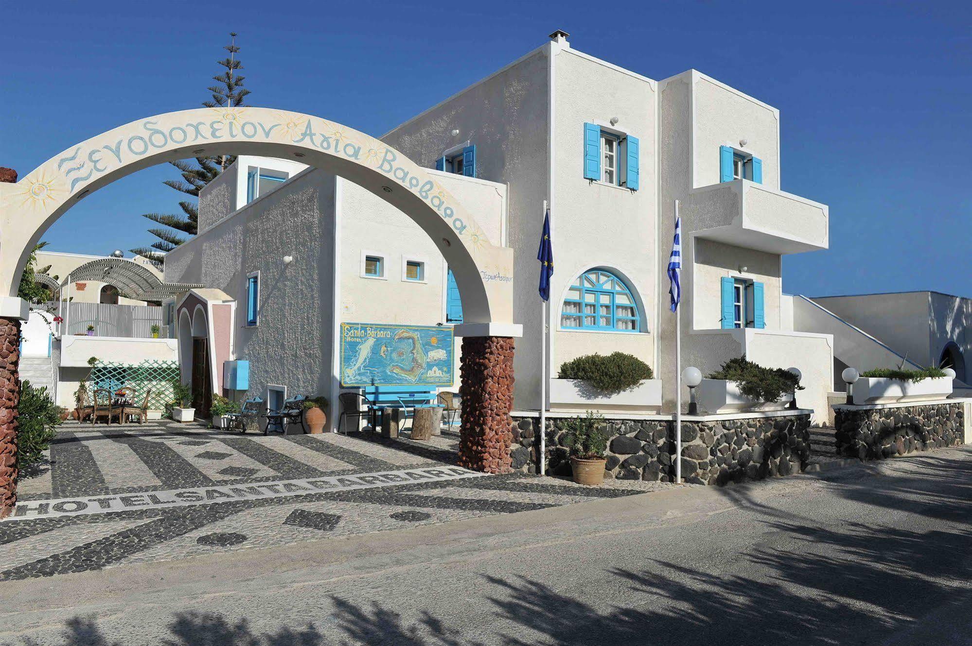 Hotel Santa Barbara Perissa  Exterior foto